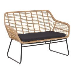 Zestaw ogrodowy ze stolikiem dla 4 osób MINORI Technorattan Beżowy