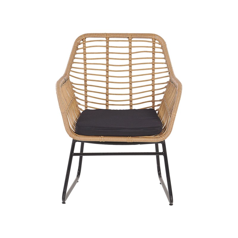 Zestaw ogrodowy ze stolikiem dla 4 osób MINORI Technorattan Beżowy