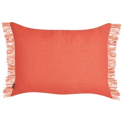 Zestaw 2 poduszek dekoracyjnych MABA Bawełna 50 x 35 cm Pomarańczowy Jednolity