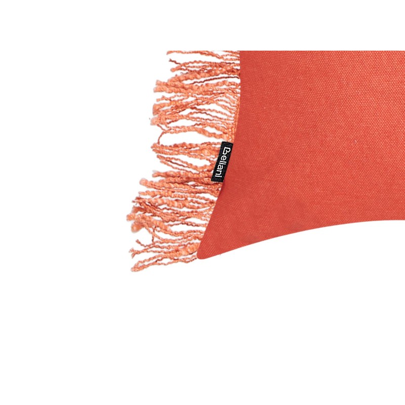 Zestaw 2 poduszek dekoracyjnych MABA Bawełna 50 x 35 cm Pomarańczowy Jednolity