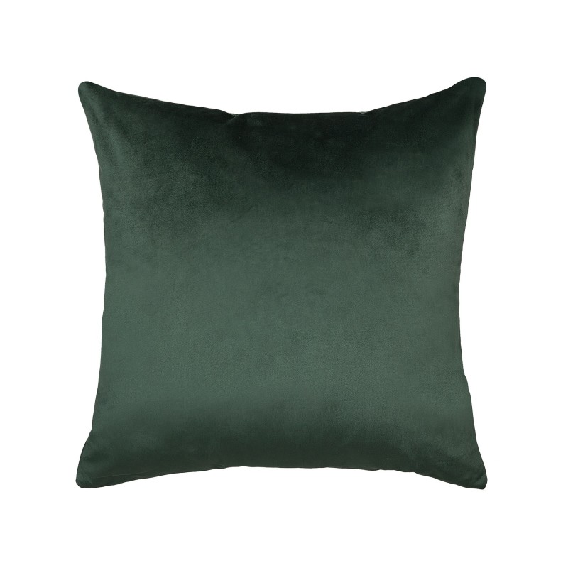 Zestaw 2 poduszek dekoracyjnych MISTLETOE Welur 45 x 45 cm Zielony Złoty Wzór roślinny