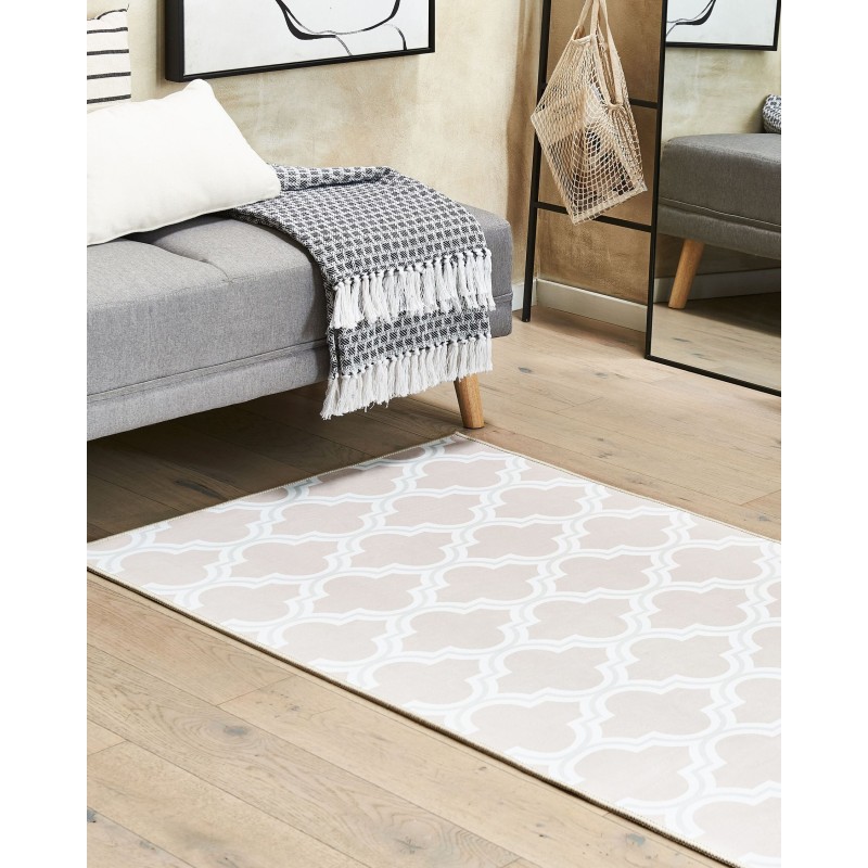 Dywan 80 x 200 cm beżowy KADAYAL