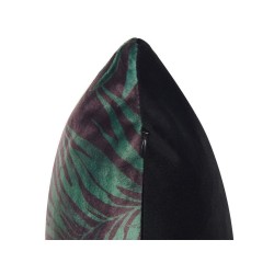 Zestaw 2 poduszek dekoracyjnych DICHONDRA Welur 45 x 45 cm Kolorowy Wzór kwiatowy