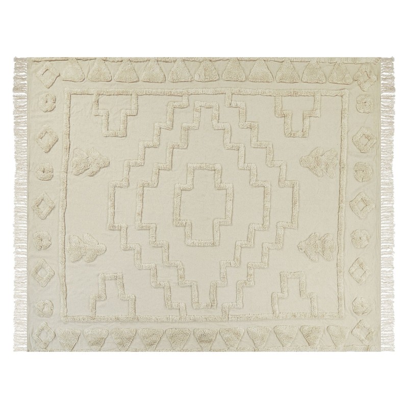 Koc CHACK Bawełna 200 x 220 cm Beżowy