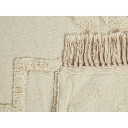 Koc CHACK Bawełna 200 x 220 cm Beżowy