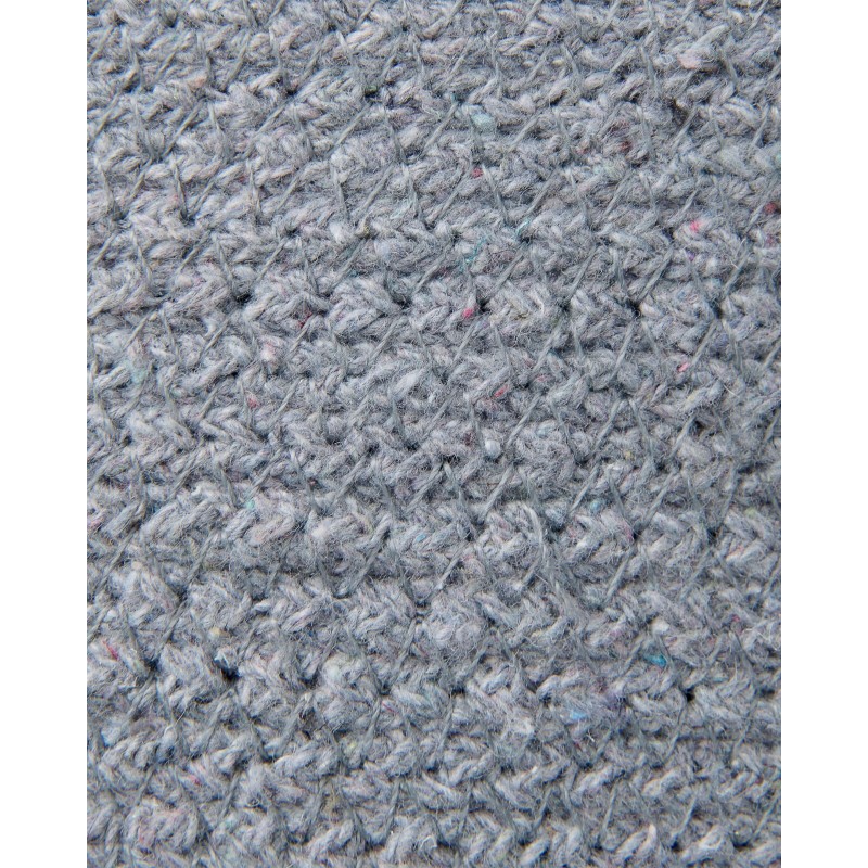 Zestaw 3 koszy BASIMA Bawełna Szary