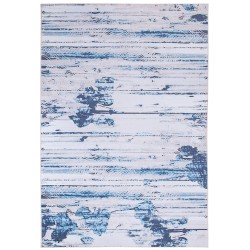 Dywan 140 x 200 cm niebiesko-beżowy BURDUR