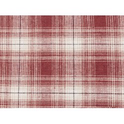 Zestaw 2 poduszek dekoracyjnych BROOKIES 45 x 45 cm Bordowy Wzór świąteczny