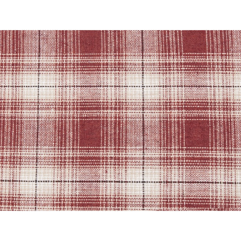 Zestaw 2 poduszek dekoracyjnych BROOKIES 45 x 45 cm Bordowy Wzór świąteczny