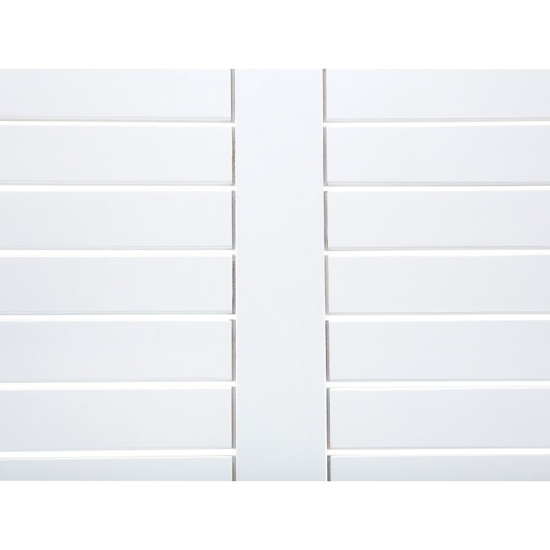 Stół ogrodowy BALTIC 55 cm 100 cm Drewno akacjowe Biały