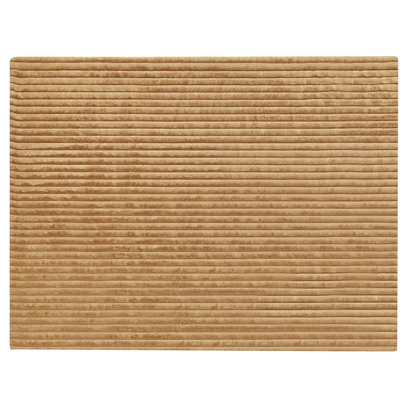 Narzuta na łóżko RAKYA Sztuczne futro 150 x 200 cm Jasnobrązowy