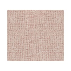 Koc SALKA Sztuczne futro 200 x 220 cm Pastelowy róż