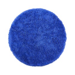 Dywan shaggy okrągły ⌀ 140 cm niebieski CIDE