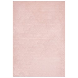 Dywan sztuczne futro królika 160 x 230 cm różowy THATTA