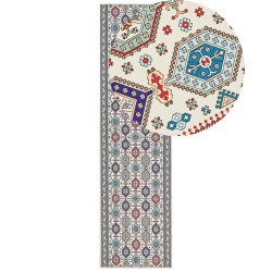 Dywan 80 x 300 cm wielokolorowy HACILAR