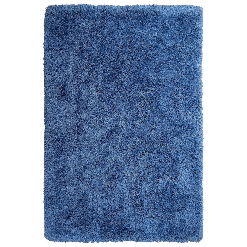 Dywan shaggy 140 x 200 cm niebieski CIDE