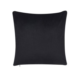 Zestaw 2 poduszek dekoracyjnych TOADFLAX Welur 45 x 45 cm Zielony Czarny Wzór roślinny