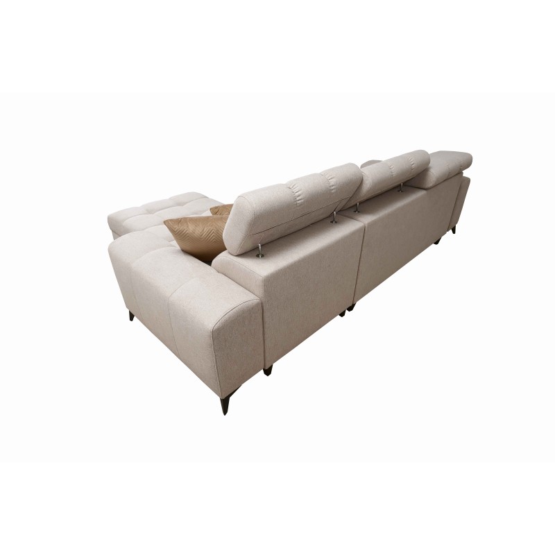 Venna I maxi corner sofa with sleeping function and USB port - Plush, Avra 17