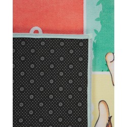 Dywan dziecięcy gra w klasy 80 x 150 cm zielony BABADAG