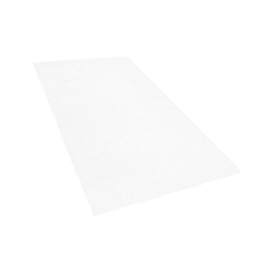 Dywan shaggy 80 x 150 cm biały DEMRE