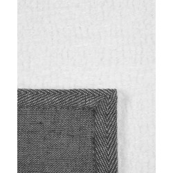 Dywan shaggy 80 x 150 cm biały DEMRE