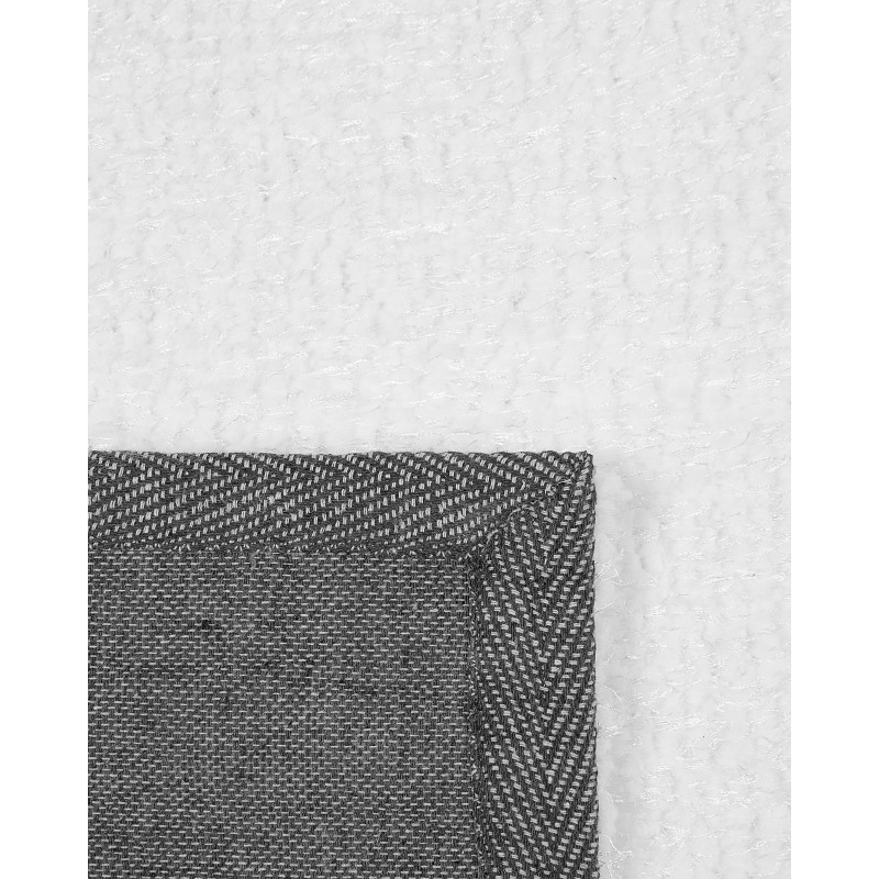 Dywan shaggy 80 x 150 cm biały DEMRE