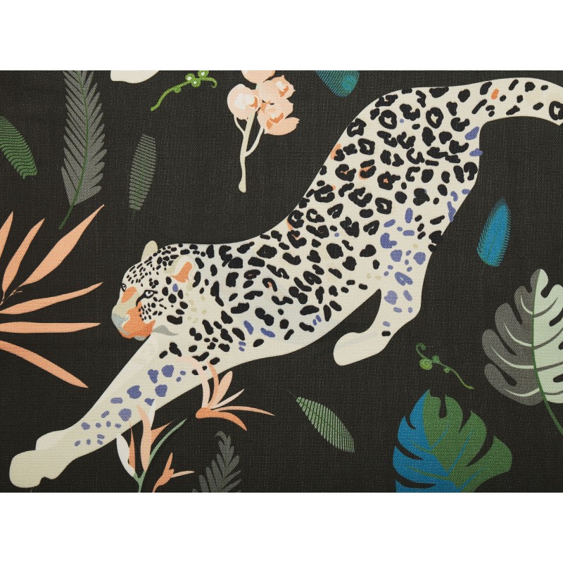 Zestaw 2 wymiennych tkanin do leżaków ogrodowych ANZIO/AVELLINO Czarny