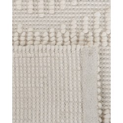 Dywan wełniany 200 x 200 cm beżowy LAPSEKI