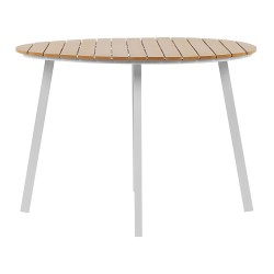 Stół ogrodowy CAVOLI 105 cm 105 cm Brązowy