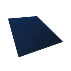 Dywan z wiskozy 160 x 230 cm granatowy GESI II