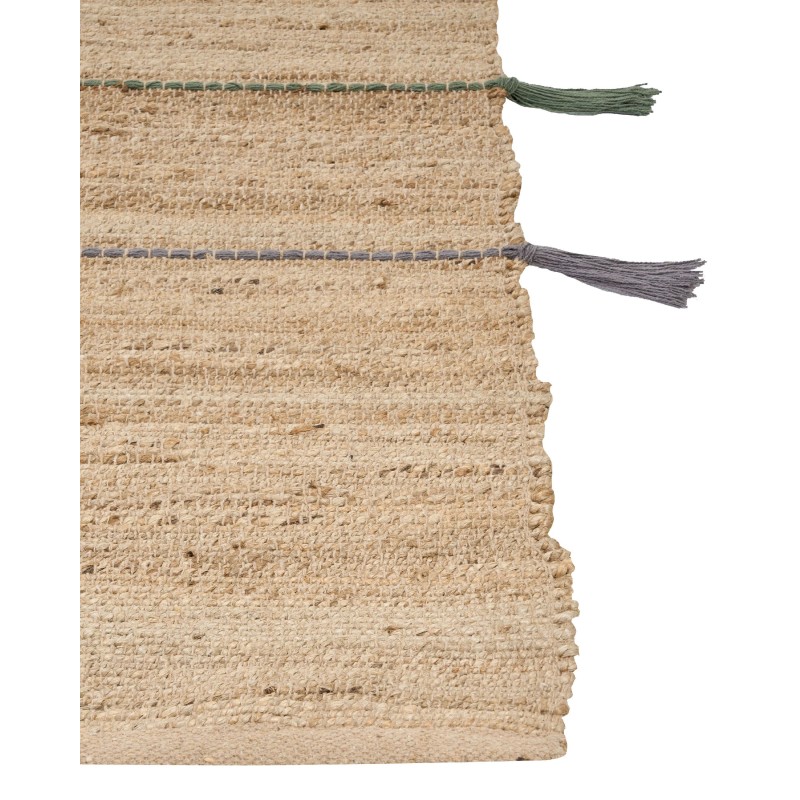Dywan z juty 140 x 200 cm beżowy RAUTA
