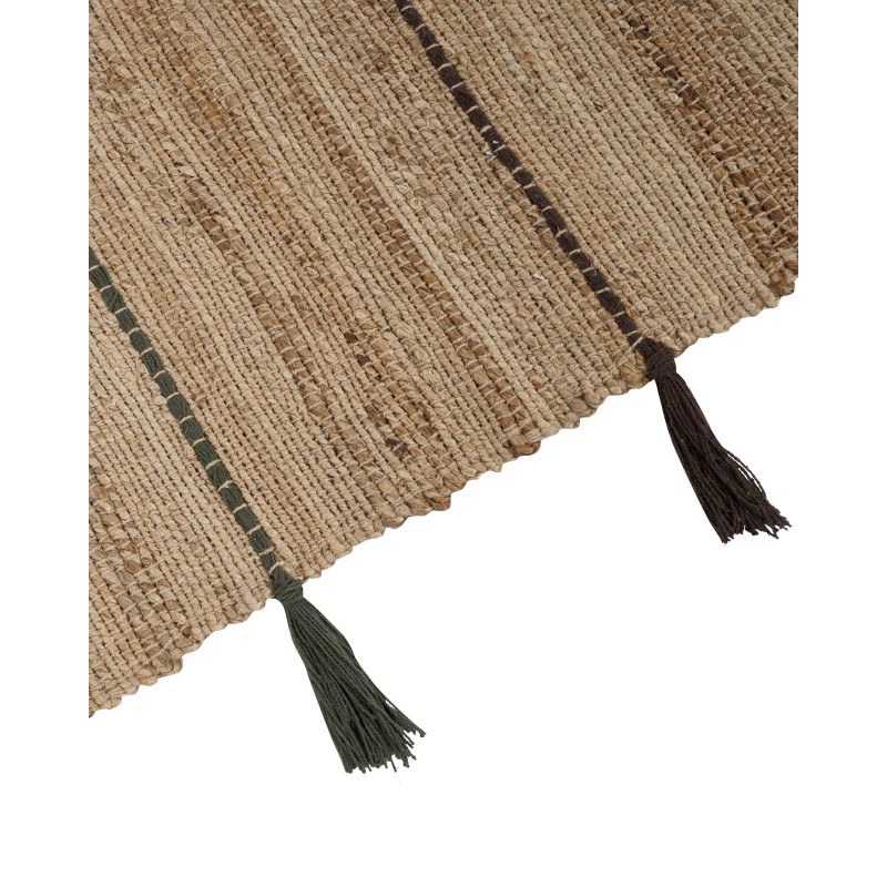 Dywan z juty 140 x 200 cm beżowy RAUTA