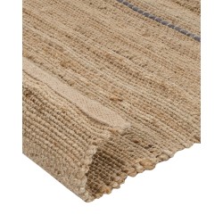 Dywan z juty 140 x 200 cm beżowy RAUTA