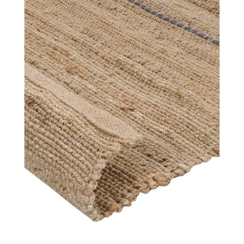 Dywan z juty 140 x 200 cm beżowy RAUTA