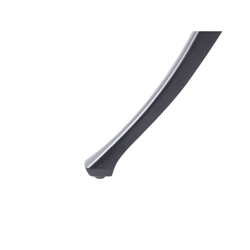 Stolik bistro ANCONA 90 cm 90 cm Metal Czarny