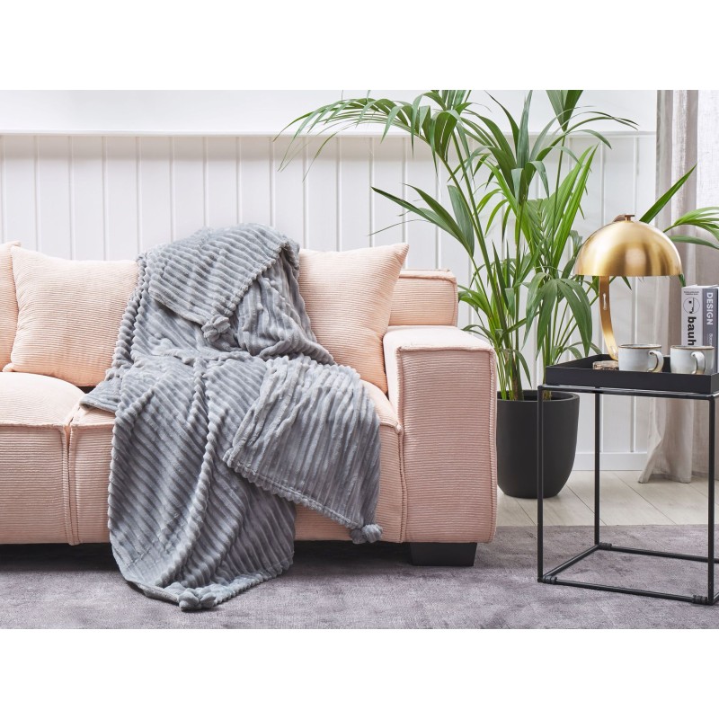 Koc KAWERI 150 x 200 cm Szary