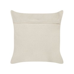 Poduszka dekoracyjna ALOCASIA Bawełna 45 x 45 cm Beżowy Wzór geometryczny