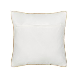 Zestaw 2 poduszek dekoracyjnych AECHMEA Bawełna 45 x 45 cm Szary Wzór świąteczny