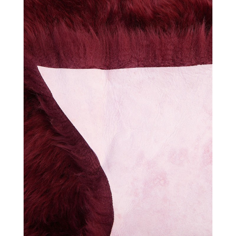 Skóra owcza bordowa ULURU