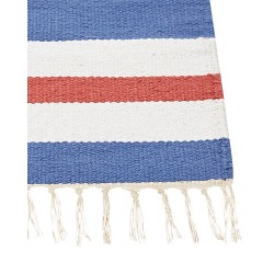 Dywan bawełniany kilim 80 x 300 cm wielokolorowy VARSER