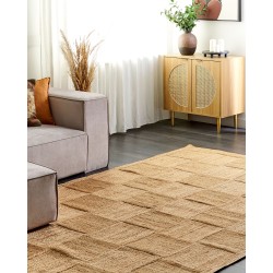 Dywan z juty 200 x 300 cm beżowy ESENTEPE