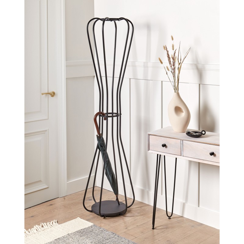 Wieszak na ubrania ORDWAY Czarny