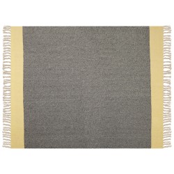 Koc LAPU Bawełna 125 x 150 cm Musztardowy