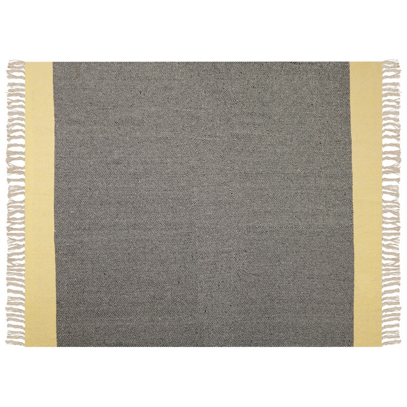 Koc LAPU Bawełna 125 x 150 cm Musztardowy