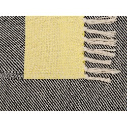 Koc LAPU Bawełna 125 x 150 cm Musztardowy