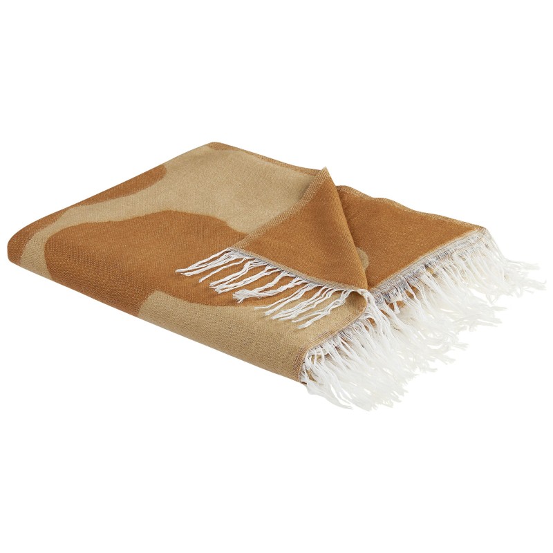 Koc BANGRE 130 x 170 cm Pomarańczowy