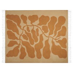 Koc BANGRE 130 x 170 cm Pomarańczowy