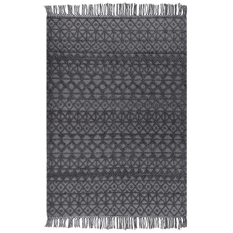 Dywan 160 x 230 cm czarny ALUCRA