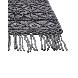 Dywan 160 x 230 cm czarny ALUCRA