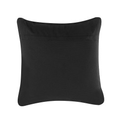 Poduszka dekoracyjna KONNI Bawełna 45 x 45 cm Szary Wzór zygzak